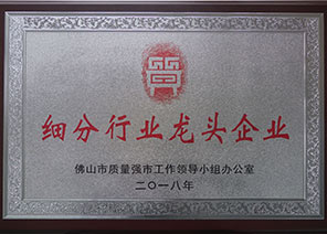 佛山市細分行業(yè)龍頭企業(yè) 佛山市細分行業(yè)龍頭企業(yè)